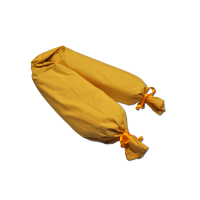Stillrolle Lagerungsrolle gelb-weisskariert 30x160 cm